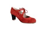 Flamenco Shoes Professionals brand new Red suede Candor - Image 2