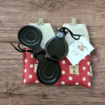 Spanish Castanets Professional Adult Castañuelas del Sur model Fibra Negra size 3